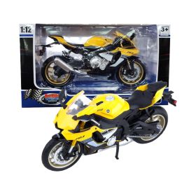 MSZ 1:12 Diecast Metal Toy Yamaha Yzf-R1 Yellow