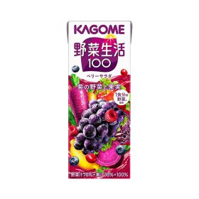 Kagome 100% pure fruit and vegetable juice 200 ml