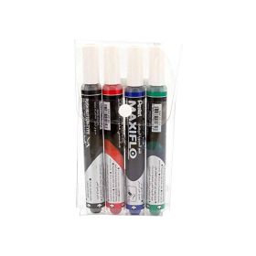 Pentel Maxiflo Slim Whiteboard Black Pen