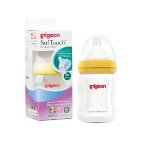 Pigeon Softouch Peristaltic Wide Neck Nursing Bottle 160ML