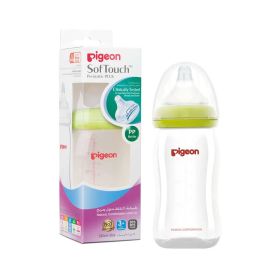 Pigeon Softouch Peristaltic Wide Neck Nursing Bottle 240ML