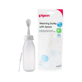 Pigeon Food Feeder Weaning Bottle 240ML