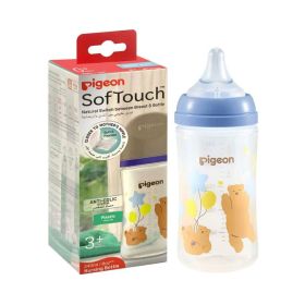 Pigeon Softouch Decorated 240ML Nursing Bottle
