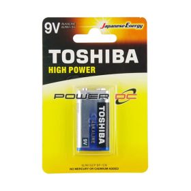 Toshiba 9V Alkaline High Power Batteries
