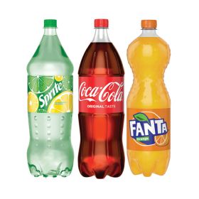 Coca Cola Zero + Sprite + Fanta