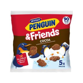 Mcvities Penguin And Friends Cocoa Shaped Biscuits