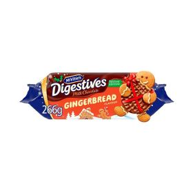 Mcvities Gingerbread Flavour Milk Chocolate Digestives