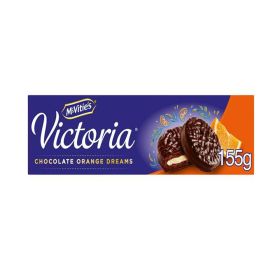 Mcvities Victoria Chocolate Orange Dreams Biscuits