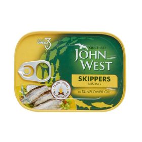 Jonwest Skippers In Sunflower Oil 