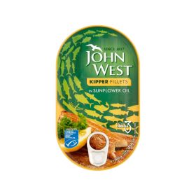John West Kipper Fillets in Sunflower Oil