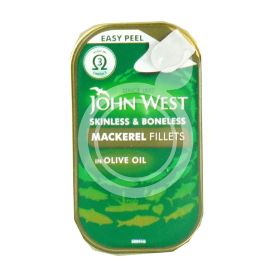 John West Mackerel Fillets In Olive Oil