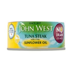 John West Tuna Steak with Sunflower Oil