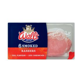 Wall's Smoked Thick Cut Bacon Rashers (Non Halal)
