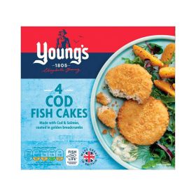 Young's 4 Cod Fish Cakes