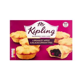 Mr Kipling Bramley Apple & Blackcurrant Pies