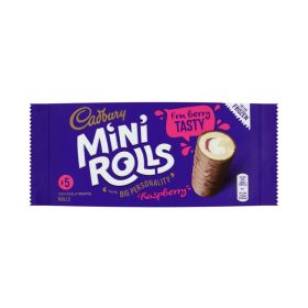 Cadbury Mini Rolls Raspberry