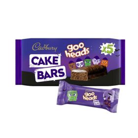Cadbury Goo Heads Cake Bars