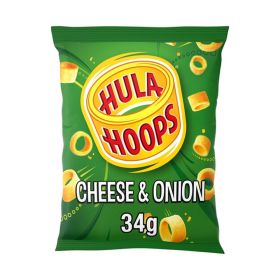 Hula Hoops Cheese and Onion Crisps