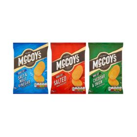 McCoy's Mighty Meaty Ridge Cut Chips Assorted