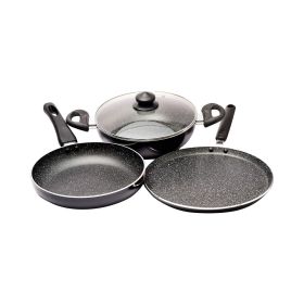 Prestige Granite Non-Stick Cookware Set