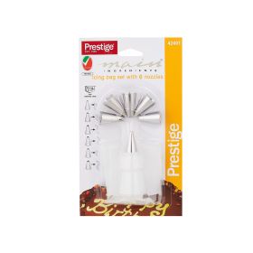 Prestige Icing Bag with 6 Plastic Nozzles