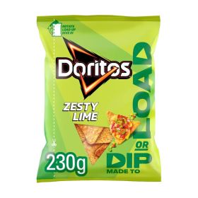 Doritos Zesty Lime Dip or Load Tortilla Chips