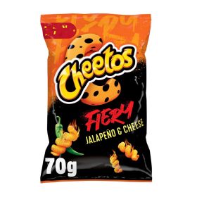 Cheetos Fiery Jalapeno & Cheese Chips