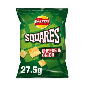 Walkers Square Cheese & Onion Crisps