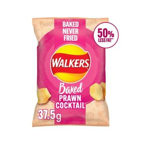 Walkers Oven Baked Prawn Cocktail Flavored Chips