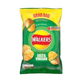 Walkers Salt & Vinegar Potato Crisps