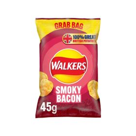 Walkers Smokey Bacon Potato Crisps