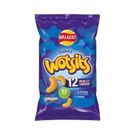 Walkers Baked Wotsits Cheese Curly Crisps