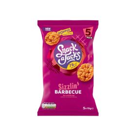 Snack A Jacks Sizzling Barbecue Flavour Crispy Rice and Corn Snack