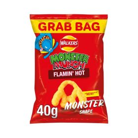 Walkers Monster Munch Flamin Hot Crisps
