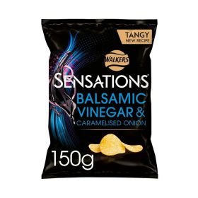 Walkers Sensations Balsamic Vinegar & Caramelised Onion Chips