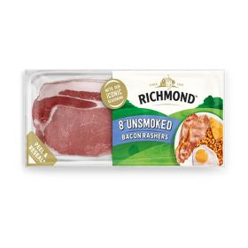 Richmond Unsmoked Bacon Rashers (Non Halal)