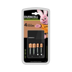 Duracell Hi Speed 4 Hour Battery Charger with Batteries
