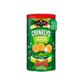 Jacobs Crinklys Cheees And Onion Flavour Chips