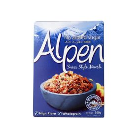 Alpen No Added Sugar Swiss Style Muesli