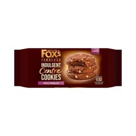 Fox's Indulgent Centre Triple Chocolate Cookies