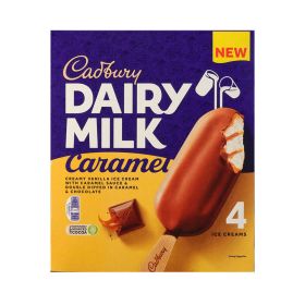 Cadbury Dairy Milk Caramel Ice Cream Sticks
