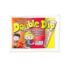 Swizzels Double Dip Orange & Cherry Flavour Fizz Dips