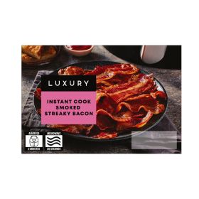 Iceland Luxury Instant Cook Smoked Streaky Bacon (Non Halal)