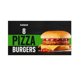 Iceland 8 Pack Pizza Burgers