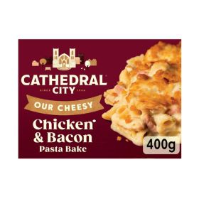 Cathedral City Our Cheesy Chicken & Bacon Pasta Bake (Non Halal)
