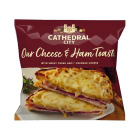 Cathedral City Cheese & Ham Toastie (Non Halal)