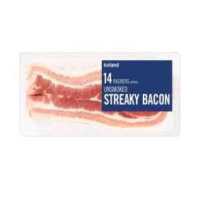 Iceland Unsmoked Steaky Bacon (Non Halal)