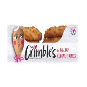 Mrs Crimbles Big Jam Coconut Rings
