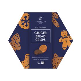 Whitakers Dark Chocolate Gingerbread Crisps