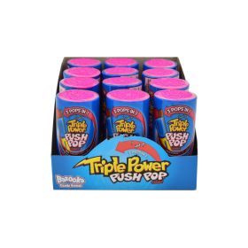 Bazooka Triple Power Push Pop Candy